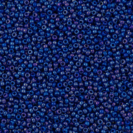 Miyuki Round Seed Bead 15/0 Opaque Cobalt Luster (1945)