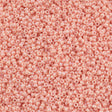 Miyuki Round Seed Bead 11/0 Opaque Salmon Luster 22g Tube (596)