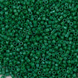 Miyuki Delica Seed Bead 11/0 Opaque Dyed Dark Green