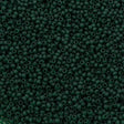 50g Miyuki Round Seed Bead 11/0 Matte Emerald (156F)
