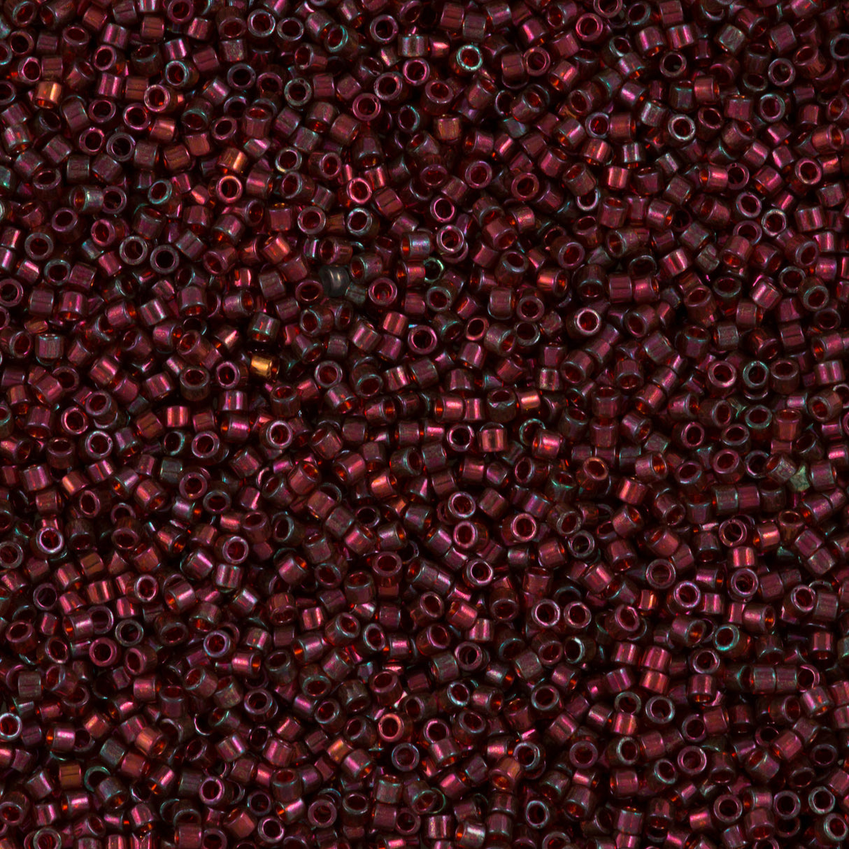 Miyuki Delica Seed Bead 11/0 Red Gold Luster 2-inch Tube DB105