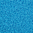 Miyuki Round Seed Bead 15/0 Opaque Light Blue 2-inch Tube (413)