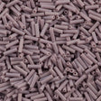 Miyuki 6mm Bugle Bead Matte Opaque Mauve AB 5-inch Tube (410FR)