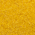 Miyuki Delica Seed Bead 11/0 Opaque Canary AB 2-inch Tube DB1572