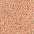 Miyuki Round Seed Bead 15/0 Opaque Matte Light Tan 2-inch Tube (2023)