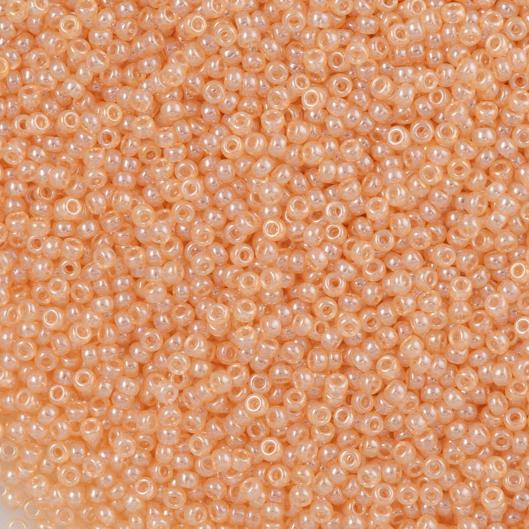 50g Miyuki Round Seed Bead 11/0 Light Peach Enamel (369)