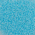 Miyuki Round Seed Bead 15/0 Inside Color Lined Sky Blue AB 2-inch Tube (278)