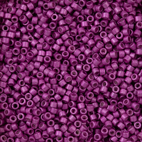 Miyuki Delica Seed Bead 11/0 Galvanize Semi-Matte Magenta DB1184