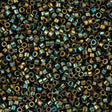 Miyuki Delica Seed Bead 11/0 Metallic Green AB DB24