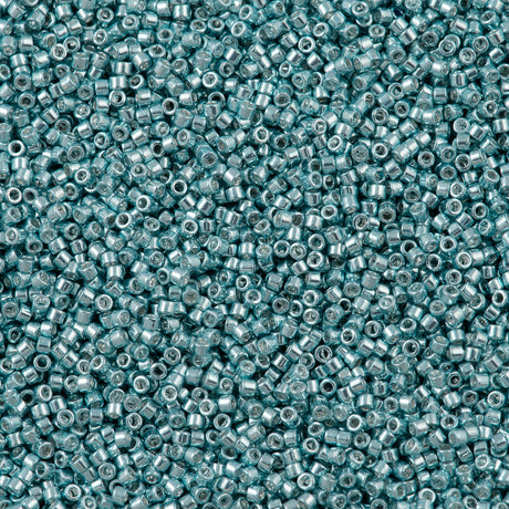 Miyuki Delica Seed Bead 11/0 Galvanized Turquoise DB415
