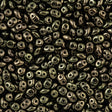 Super Duo 2x5mm Two Hole Beads Moss Luster (23980ML)