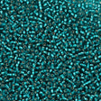 Miyuki Round Seed Bead 8/0 Silver Lined Teal 22g Tube (2425)