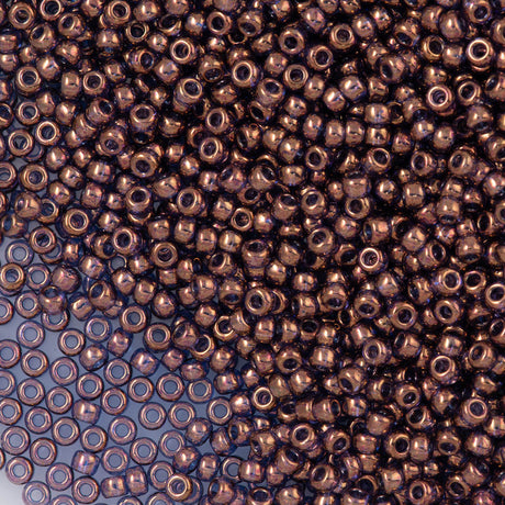 Miyuki Round Seed Bead 11/0 Violet Gold Luster (1884)