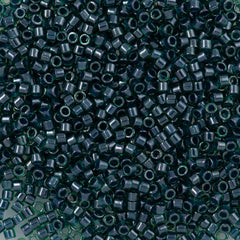 Miyuki Delica Seed Bead 11/0 Inside Dyed Color Forest Green 2-inch Tube DB275