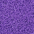 Miyuki Delica Seed Bead 11/0 Dyed Opaque Red Violet 2-inch Tube DB1379