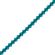 42 Preciosa Crystal 3mm Bicone Bead Blue Zircon (60230)