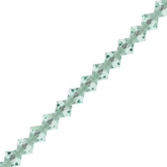 21 Preciosa Crystal 6mm Bicone Bead Chrysolite (50000)