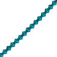 72 Preciosa Crystal 6mm Bicone Blue Zircon (60230)