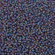 50g Miyuki Round Seed Bead 11/0 Aqua Lined Amethyst AB (360)
