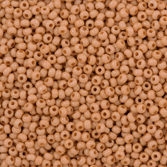 Czech Seed Bead 8/0 Solgel Wheat Opaque 50g (03611)