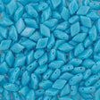 Gemduo Bead 8x5mm Turquoise Blue Opaque 2-Inch Tube (63030)