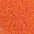 Miyuki Round Seed Bead 6/0 Matte Orange AB (138FR)