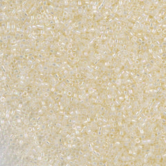 Miyuki Delica Seed Bead 11/0 Transparent Light Golden Crystal AB 2-inch Tube DB109