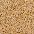 Miyuki Delica Seed Bead 15/0 Opaque Matte Light Butter Rum AB DBS1591