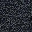 50g Miyuki Round Seed Bead 11/0 Matte Metallic Dark Grey (2010)