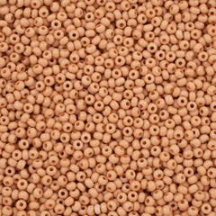 Czech Seed Bead 6/0 Solgel Wheat Opaque 50g (03611)