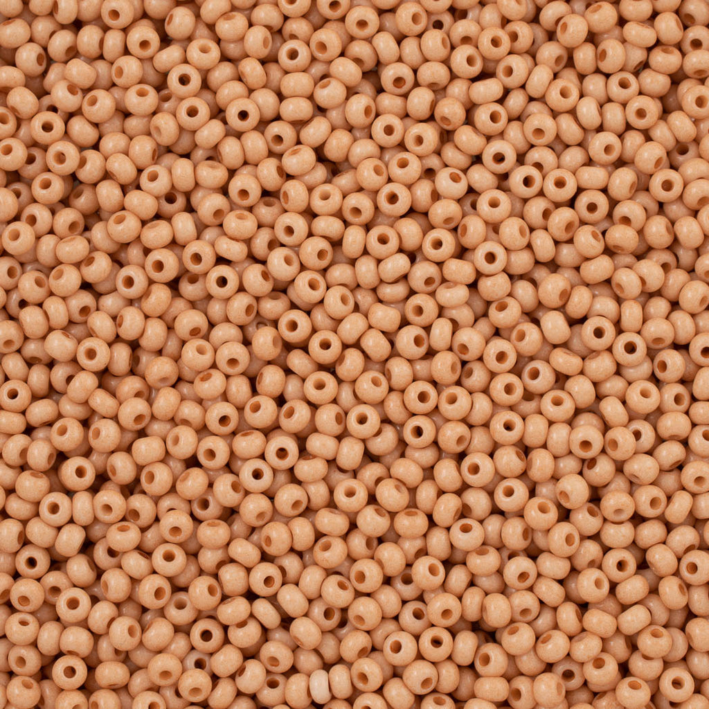 Czech Seed Bead 6/0 Solgel Wheat Opaque (03611)