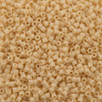 Miyuki Delica Seed Bead 11/0 Opaque Light Butter Rum 2-inch Tube DB1131