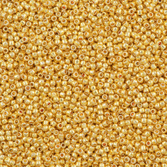 50g Toho Round Seed Bead 11/0 PermaFinish Galvanized Starlight (557PF)