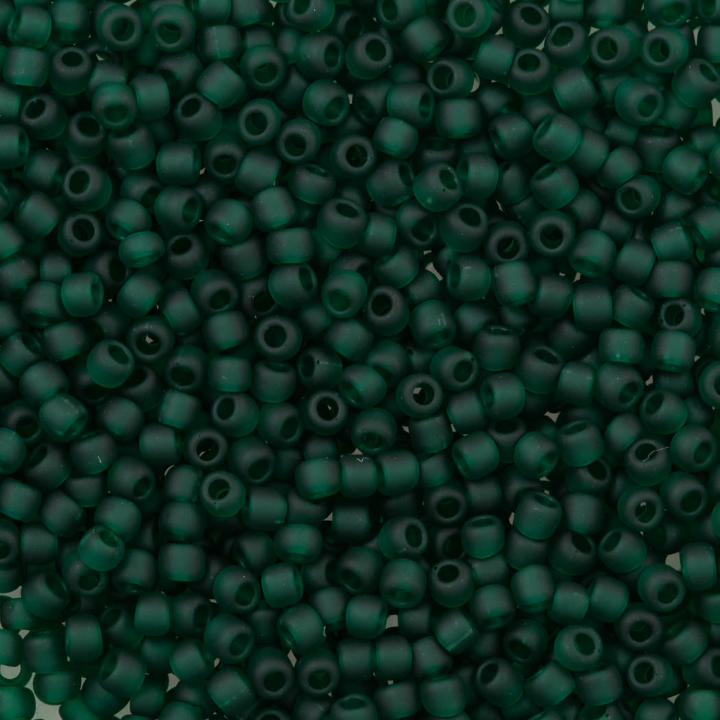Toho Round Seed Bead 11/0 Transparent Matte Jade (939F)
