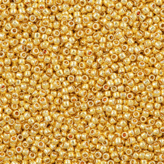 50g Toho Round Seed Bead 8/0 PermaFinish Galvanized Starlight (557PF)