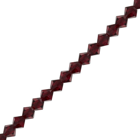 31 Preciosa Crystal 4mm Bicone Bead Siam (90090)