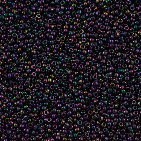 Miyuki Round Seed Bead 11/0 Metallic Purple 22g Tube (454)