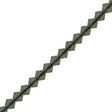 72 Preciosa Crystal 6mm Bicone Bead Matte Black Diamond (40010M)