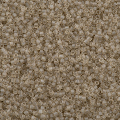 25g Miyuki Delica Seed Bead 11/0 Matte Linen DB383