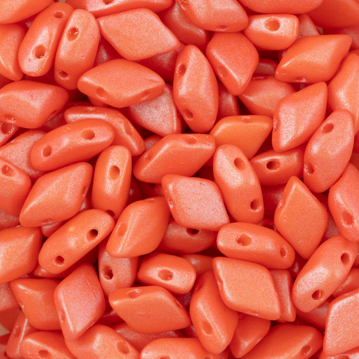 Gemduo Bead 8x5mm Tutti Frutti Cantaloupe 2-Inch Tube (24507)