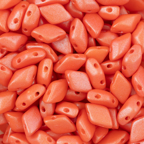 Gemduo Bead 8x5mm Tutti Frutti Cantaloupe 2-Inch Tube (24507)