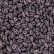 Super Duo 2x5mm Two Hole Beads Matte Milky Amethyst (21010M)