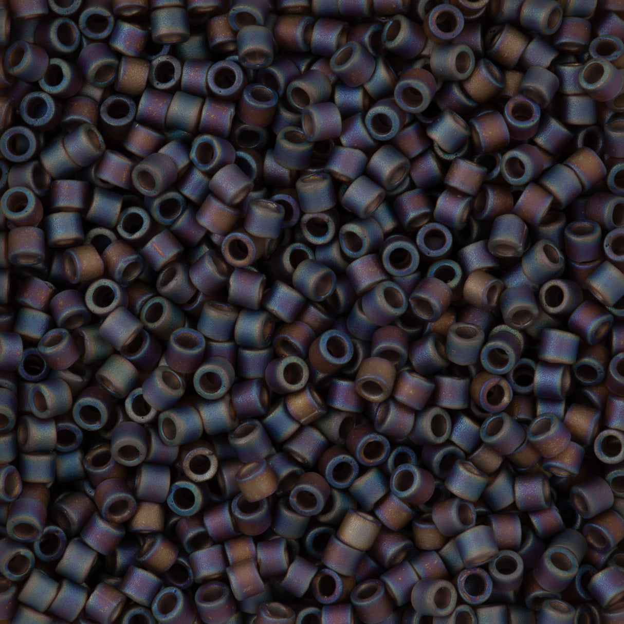 Miyuki Delica Seed Bead 10/0 Matte Transparent Light Plum AB DBM865
