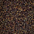 Miyuki Delica Seed Bead 11/0 Metallic Dusty Mauve Gold Iris DB1011