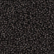 25g Miyuki Delica seed bead 11/0 Galvanized Matte Graphite DB1175