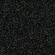 25g Miyuki Delica Seed Bead 11/0 Matte Metallic Bronze Dark Green DB327