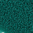 50g Miyuki Round Seed Bead 11/0 Matte Dark Green (147F)