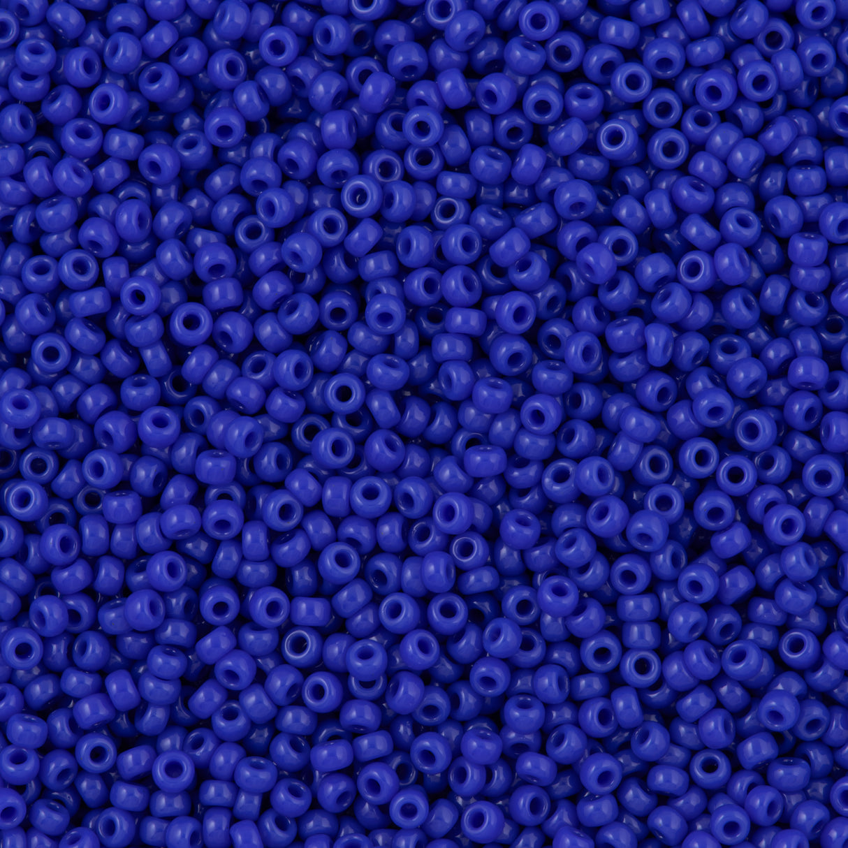 8g Miyuki Round Seed Bead 11/0 Opaque Blue (417)