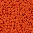 Miyuki Round Seed Bead 6/0 Matte Opaque Orange (406F)