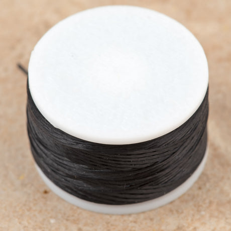 Size D Nymo Nylon Black Thread 64 yard bobbin
